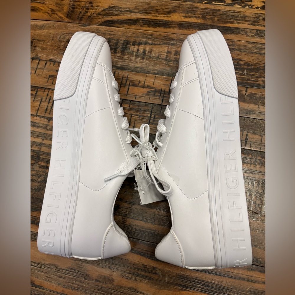 Tommy Hilfiger White Sneakers - Picture 3 of 10